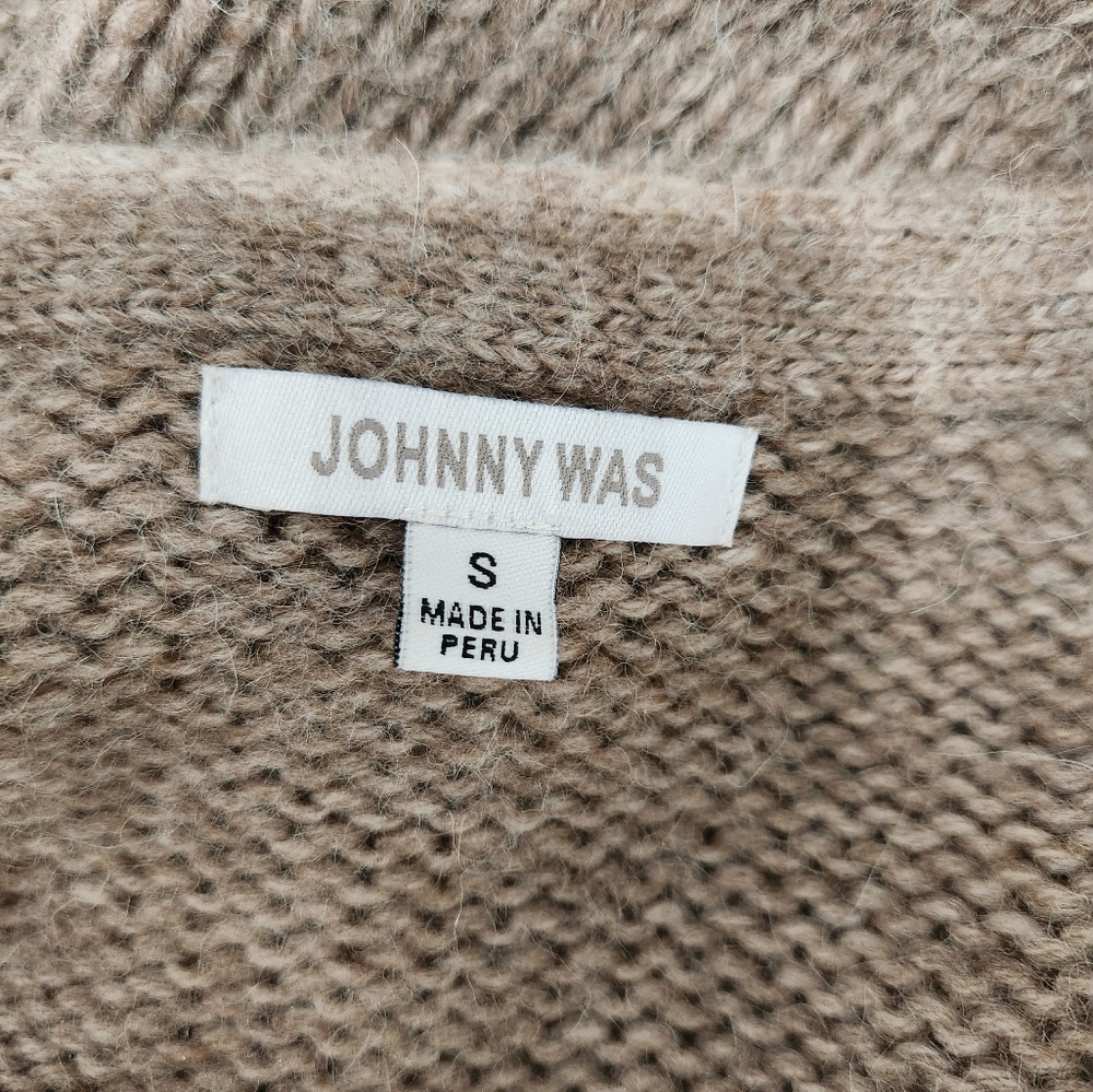 Johnny Was Hand Embroidered Patchwork Cardigan Al… - image 4